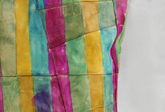 Handmade green modern vintage leather large handbag tote shopper Bag for women - EverHandmade