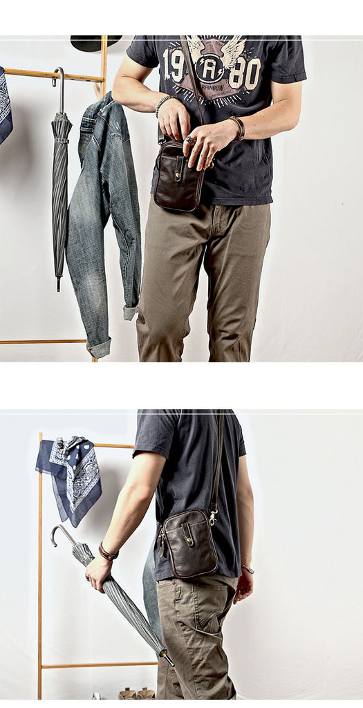 Messenger-Bag Waist-Strap-Pocket