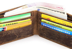Dragon Genuine Leather Mens Wallet  Alligator Pattern Cool billfold Slim Bifold Wallet Card Wallet Purse for Mens