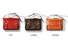 Handmade vintage leather Satchel Bags crossbody bag Shoulder Bag for girl women - EverHandmade