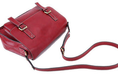 Handmade vintage leather Satchel Bags crossbody bag Shoulder Bag for girl women - EverHandmade