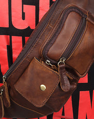 Leather Belt Bag Mens Fanny Back Waist Bag Fanny Bag For Men