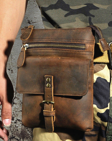Leather Belt Pouch for Men Cell Phone Holsters Waist Bag BELT BAG Shoulder Bag For Men