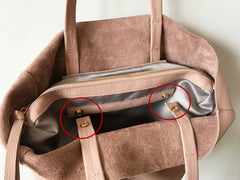 Fashion Womens Light Pink Leather Oversize Tote Bag Pink Shoulder Tote Bag Pink Handbag Tote For Women