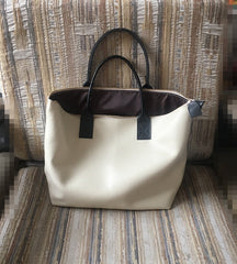Fashion Womens White Leather Handbag White Cute Handbag Purse For Women