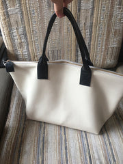 Fashion Womens White Leather Handbag White Cute Handbag Purse For Women