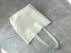 Fashion Womens Yellow Leather Vertical Tote Bags Yellow Shoulder Tote Bags Yellow Handbags Tote For Women