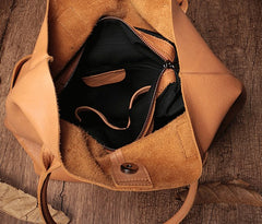 Fashion Black Leather Tote Bag Shopper Bag Brown Tote Purse For Women