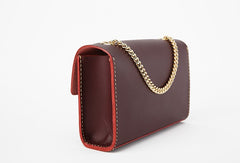 Fashion Leather Womens Cute Small Chain Shoulder Purse Chain Crossbody Bag for Women