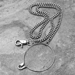 Fashion Men's Women's Self Defense Long Hip Hop Pants Chain Biker Wallet Chain For Men