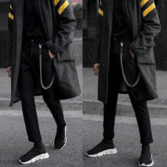 Fashion Men's Women's Self Defense Long Hip Hop Pants Chain Biker Wallet Chain For Men