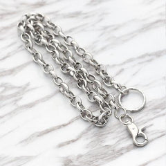 Fashion Men's Women's Self Defense Long Hip Hop Pants Chain Biker Wallet Chain For Men