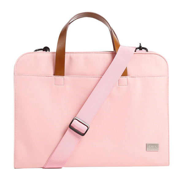 Fashion Oxford Cloth PVC Women Pink Briefcase Business Computer Handbag For Wome XFZ01292057
