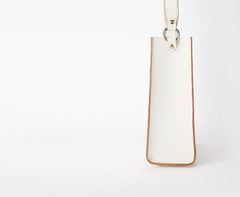 Fashion White Leather Women Tote Bag Tote White Shoulder Bag For Women