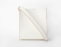 Fashion White Leather Women Tote Bag Tote White Shoulder Bag For Women