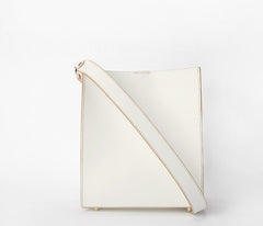 Fashion White Leather Women Tote Bag Tote White Shoulder Bag For Women