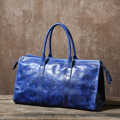Leather Mens Large Weekender Bag Travel Bag Cool Duffle Bag Shoulder Bag for Men