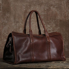Leather Mens Large Weekender Bag Travel Bag Cool Duffle Bag Shoulder Bag for Men