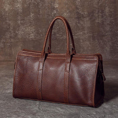Leather Mens Large Weekender Bag Travel Bag Cool Duffle Bag Shoulder Bag for Men