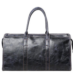 Leather Mens Large Weekender Bag Travel Bag Cool Duffle Bag Shoulder Bag for Men