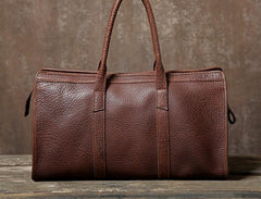 Leather Mens Large Weekender Bag Travel Bag Cool Duffle Bag Shoulder Bag for Men