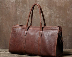 Leather Mens Large Weekender Bag Travel Bag Cool Duffle Bag Shoulder Bag for Men