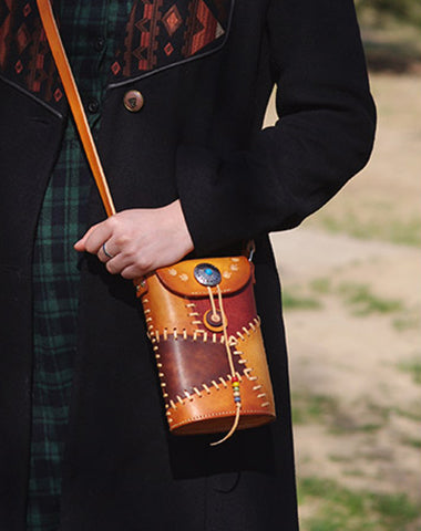 Vintage LEATHER WOMEN Small SHOULDER Purse Phone SHOULDER BAG Purses FOR WOMEN