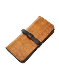[On Sale] Handmade Vintage Mens Leather Long Wallet Cool Long Wallets for Men