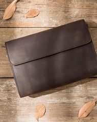 Cool Leather Mens Large Long Zipper Clutch Wallet Long Wallet for Men