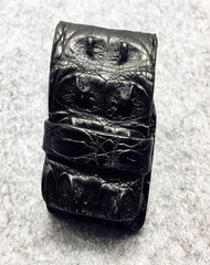 Cool Mens Crocodile Leather Snake Zippo Lighter Cases with Belt Loop Zippo lighter Holder with Belt clip