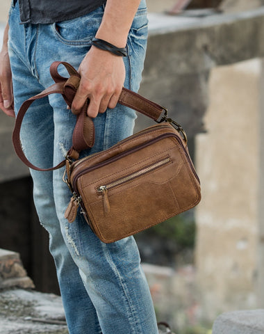 Men's Pouches - Small Leather Pouch Bags