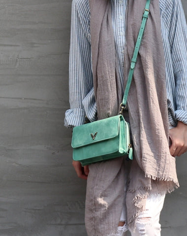 Vintage LEATHER WOMEN SHOULDER Purse Cool SHOULDER BAG Purses FOR WOMEN