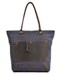 Mens Waxed Canvas Large Tote Bag Canvas Handbag Canvas Shoulder Bag for Men