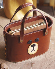 Cute Bear LEATHER WOMEN Bucket Bag Handbag SHOULDER Shopper BAG Purse FOR WOMEN