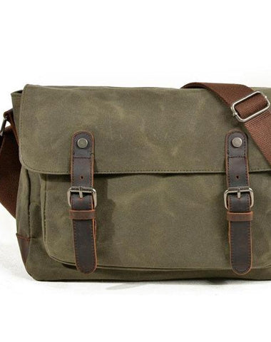 Mens Canvas Side Bag Messenger Bag Camera Courier Bag Shoulder Bag for Men