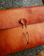 Handmade Mens Leather iPad air2 Case Leather File Case File Holder