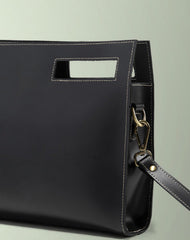 Genuine leather men clutch bag messenger large vintage shoulder bag vintage bag