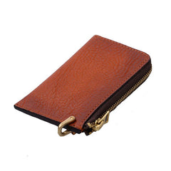 Cool Leather Mens Black Key Chain Wallet Car Key Wallet Brown Car Key Case Keys Holder for Men