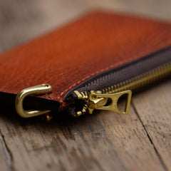 Cool Leather Mens Black Key Chain Wallet Car Key Wallet Brown Car Key Case Keys Holder for Men