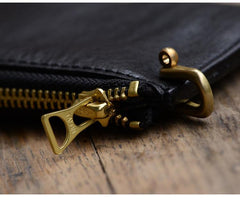 Cool Leather Mens Black Key Chain Wallet Car Key Wallet Brown Car Key Case Keys Holder for Men