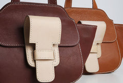 Genuine Leather Cute Bat Handbag Crossbody Bag Shoulder Bag Women Leather Purse