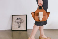 Genuine Leather Cute Bat Handbag Crossbody Bag Shoulder Bag Women Leather Purse
