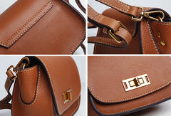 Genuine Leather Cute Crossbody Bag Shoulder Bag Women Girl Fashion Leather Purse