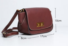 Genuine Leather Cute Crossbody Bag Shoulder Bag Women Girl Fashion Leather Purse