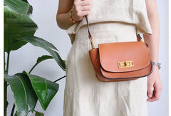Genuine Leather Cute Crossbody Bag Shoulder Bag Women Girl Fashion Leather Purse