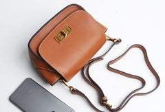 Genuine Leather Cute Crossbody Bag Shoulder Bag Women Girl Fashion Leather Purse