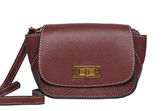 Genuine Leather Cute Crossbody Bag Shoulder Bag Women Girl Fashion Leather Purse