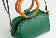 Genuine Leather Cute Doctor Bag Handbag Crossbody Bag Shoulder Bag Women Leather Purse