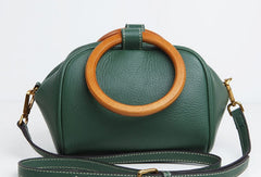 Genuine Leather Cute Doctor Bag Handbag Crossbody Bag Shoulder Bag Women Leather Purse