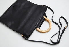 Genuine Leather Cute Handbag Clutch Shoulder Bag Women Leather Purse